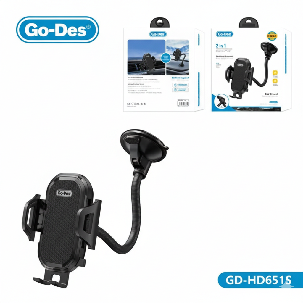 Go-Des - حامل سيارة 2 في 1